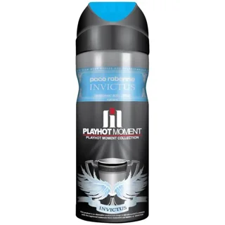 اسپری خوشبو کننده بدن مردانه پلی هات مومنت مدل Paco Rabanne Invictus