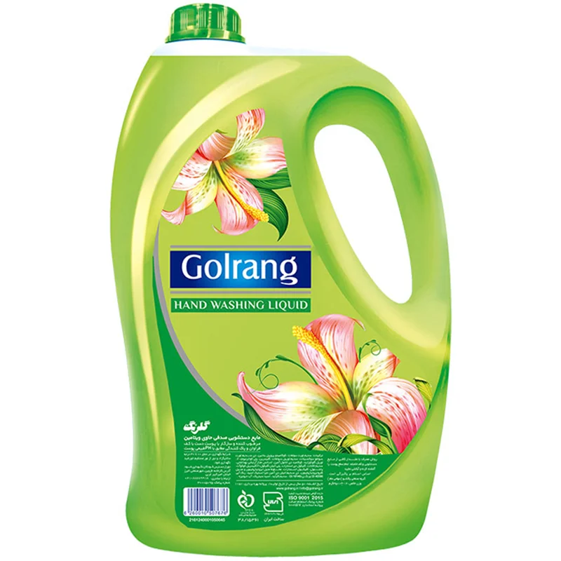 مایع دستشویی صدفی سبز گلرنگ وزن 3500 گرم