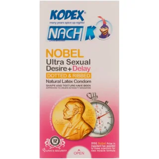 کاندوم کدکس مدل Nobel Ultra Sexual بسته 12 عددی