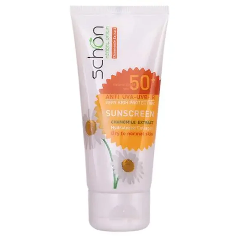 کرم ضد آفتاب شون رنگی طبیعی مناسب برای پوست خشک و نرمال SPF 50