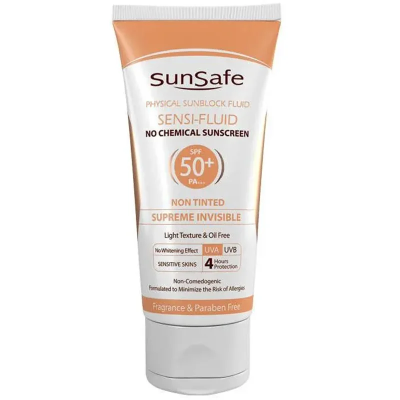 کرم ضد آفتاب سان سیف برنزه کننده SPF 40