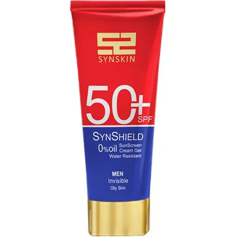 کرم ژل ضد آفتاب مردانه ساین اسکین مناسب برای پوست چرب SPF 50
