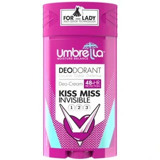 استیک ضد تعریق زنانه آمبرلا مدل Kiss Miss Invisible
