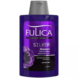 شامپو ضد زردی مو فولیکا مدل Silver