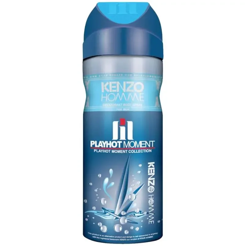اسپری خوشبو کننده بدن مردانه پلی هات مومنت مدل Kenzo Homme