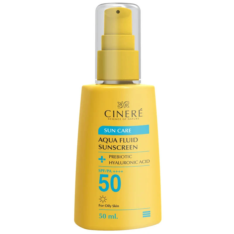 فلوئید ضدآفتاب سینره SPF 50 مناسب برای پوست چرب