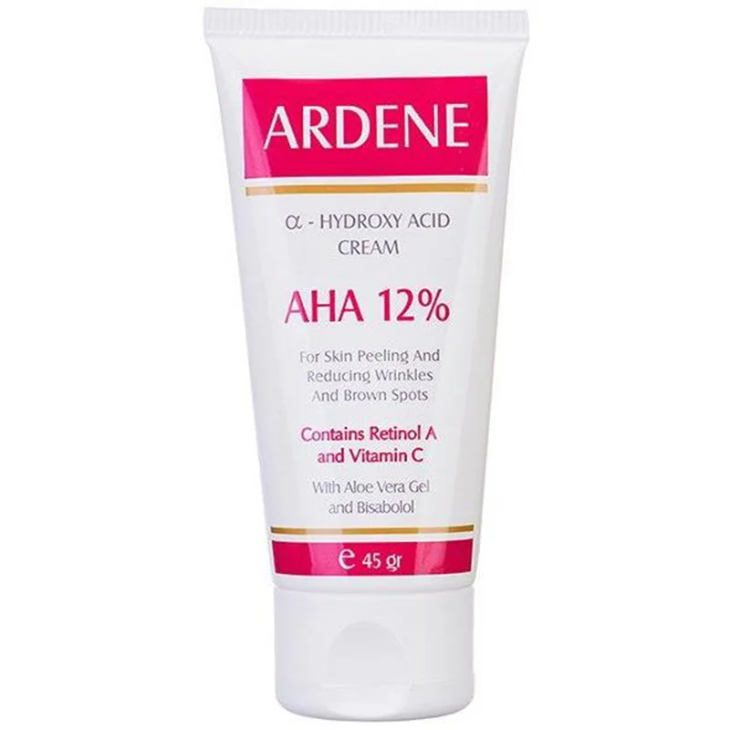 کرم لایه بردار آردن حاوی AHA12%