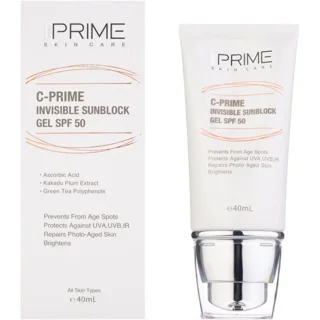 ژل ضد آفتاب پرایم SPF 50 مدل C-PRIME