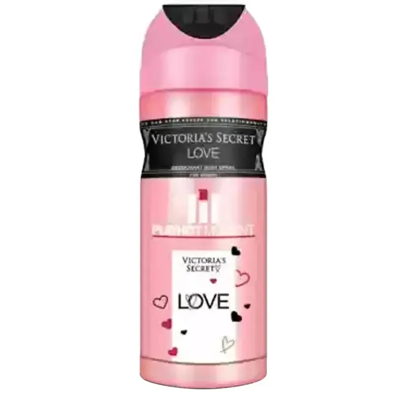 اسپری خوشبو کننده بدن زنانه پلی هات مومنت مدل Victoria S Secret Love