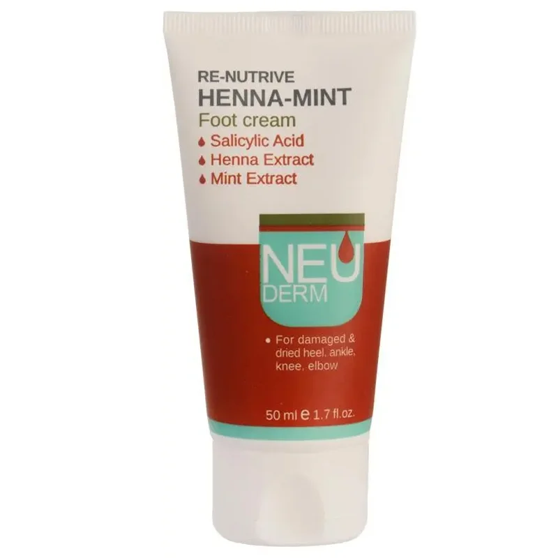 کرم ترک پا نئودرم مدل Henna Mint