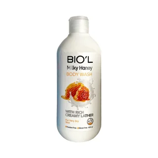 شامپو بدن بیول مدل شیر و عسل