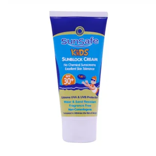 کرم ضد آفتاب کودکان SPF30 سان سیف