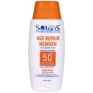 فلوئید ضدآفتاب آردن بی رنگ مناسب برای پوست دارای چروک های سطحی SPF 50 مدل Age Repair Newgen ظرفیت 10