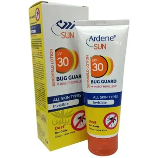 لوسیون ضد آفتاب و دافع حشرات آردن SPF30