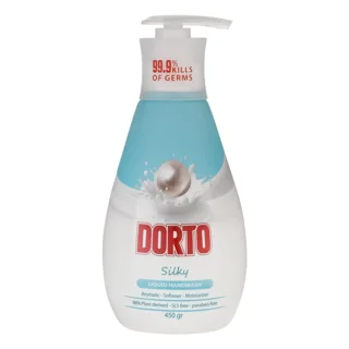 مایع دستشویی کرمی دورتو مدل Silky وزن 450 گرم