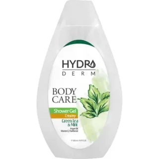 شامپو بدن کرمی حاوی چای سبز و نعنا هیدرودرم