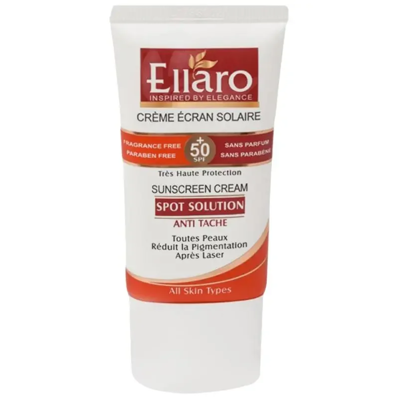 کرم ضد آفتاب و ضد لک الارو SPF 50 ظرفیت 40 میلی لیتر
