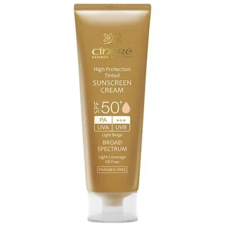 کرم ضد آفتاب سینره بژ روشن SPF 50