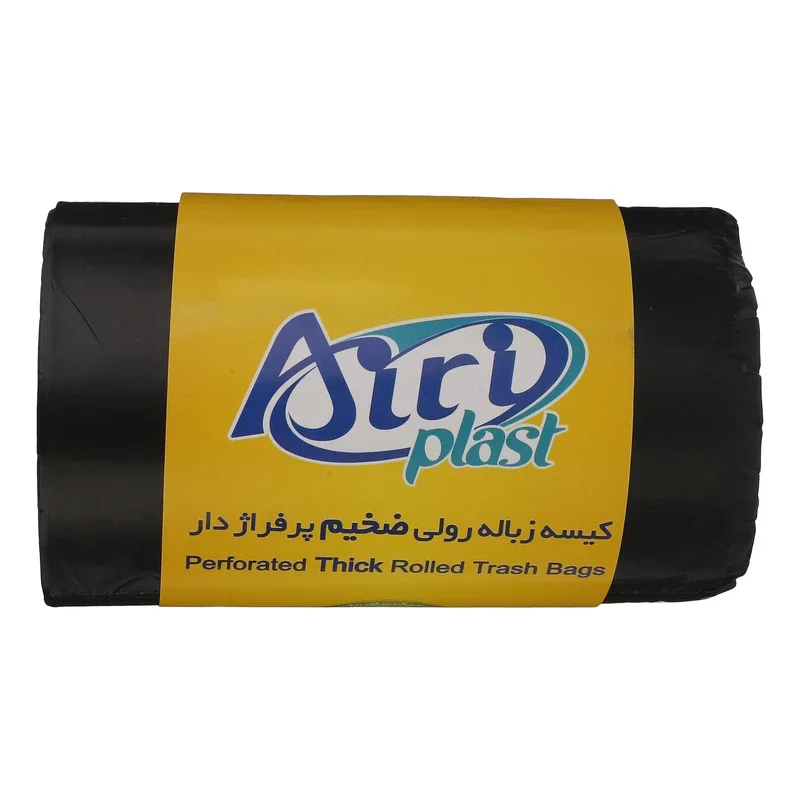 کیسه زباله آیری پلاست مدل پرفراژ دار وزن 500 گرم