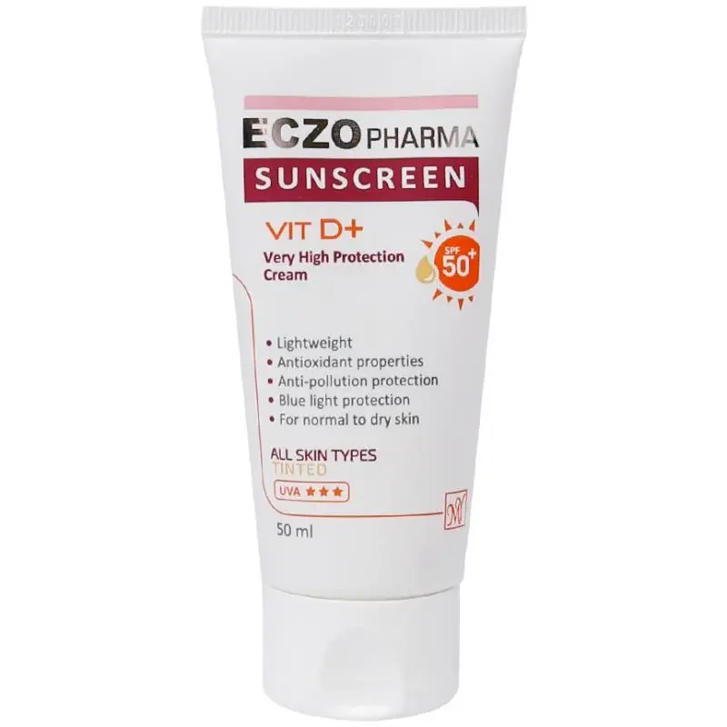 کرم ضد آفتاب مای رنگی مناسب برای پوست نرمال تا خشک SPF 50 مدل Aczo Pharma ظرفیت 50 میلی لیتر