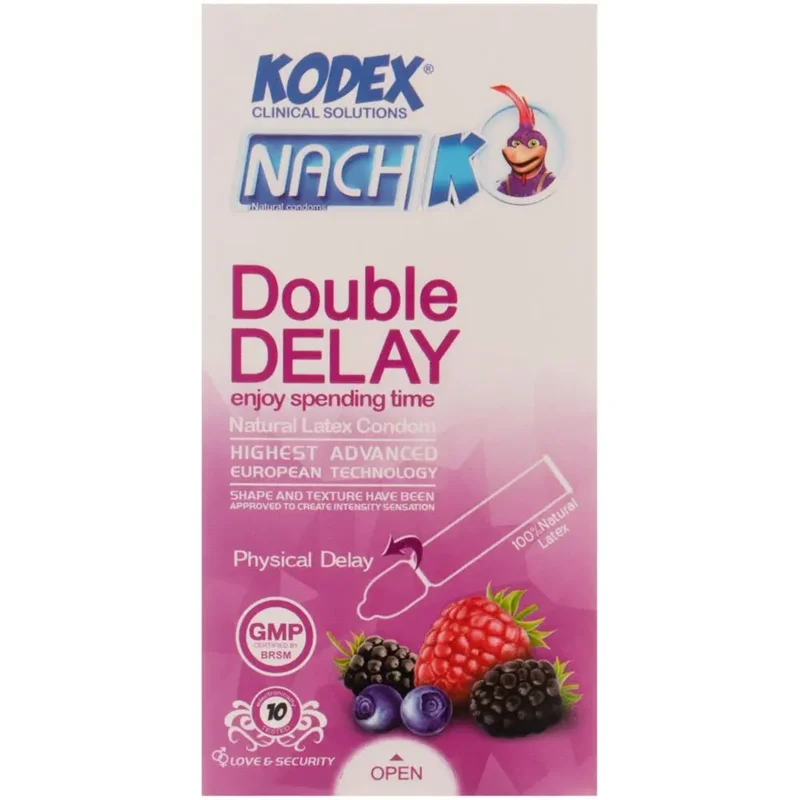 کاندوم کدکس مدل Double Delay بسته 10 عددی